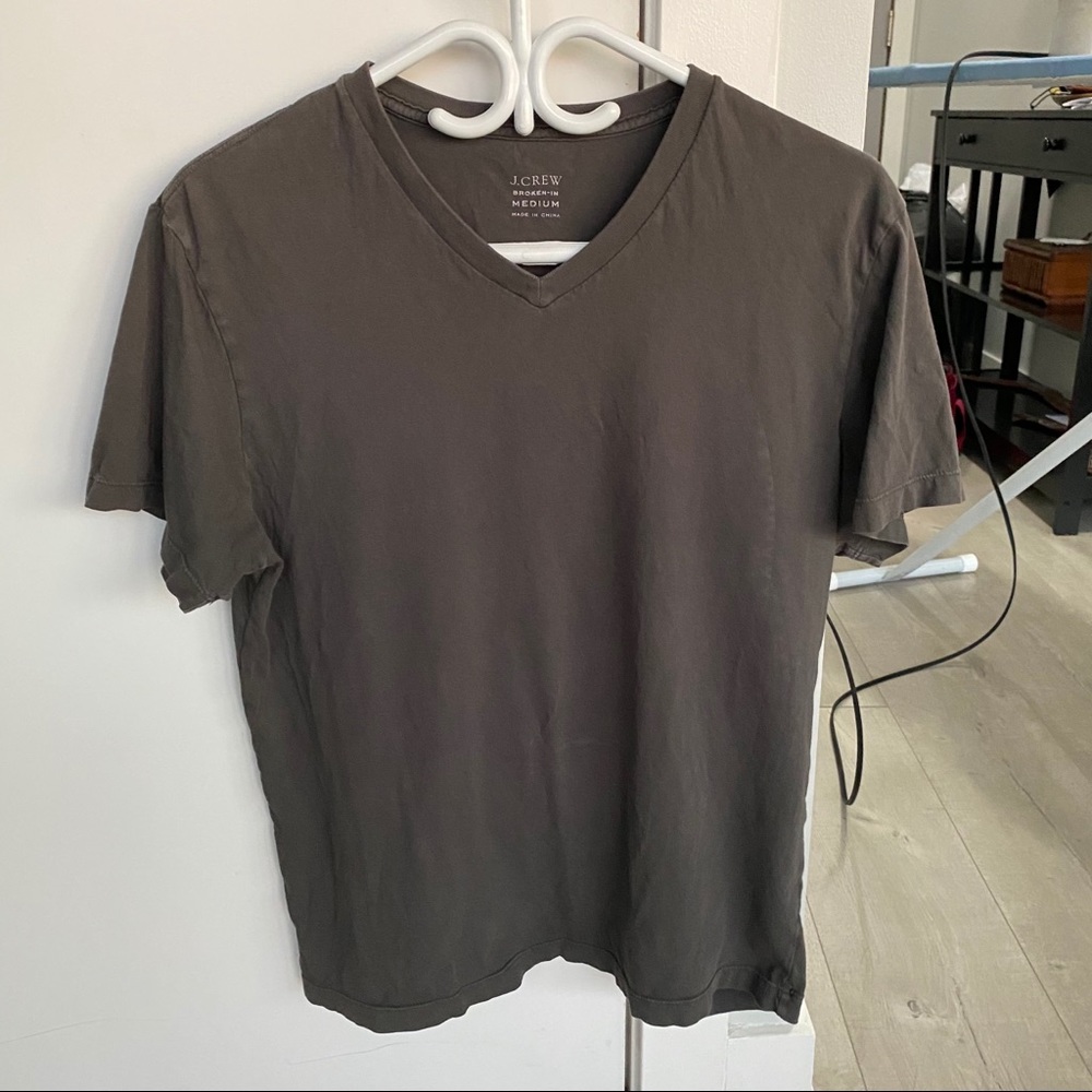 J Crew T dark grey